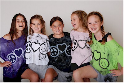 Personalized Peace-Love-Happiness/Camp T-Shirts